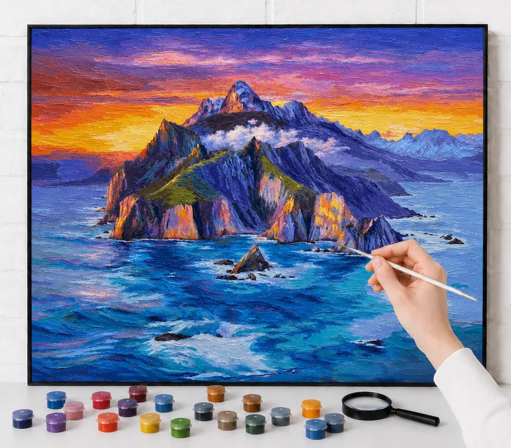I See  — Optical Illusion Paint By Numbers Kit