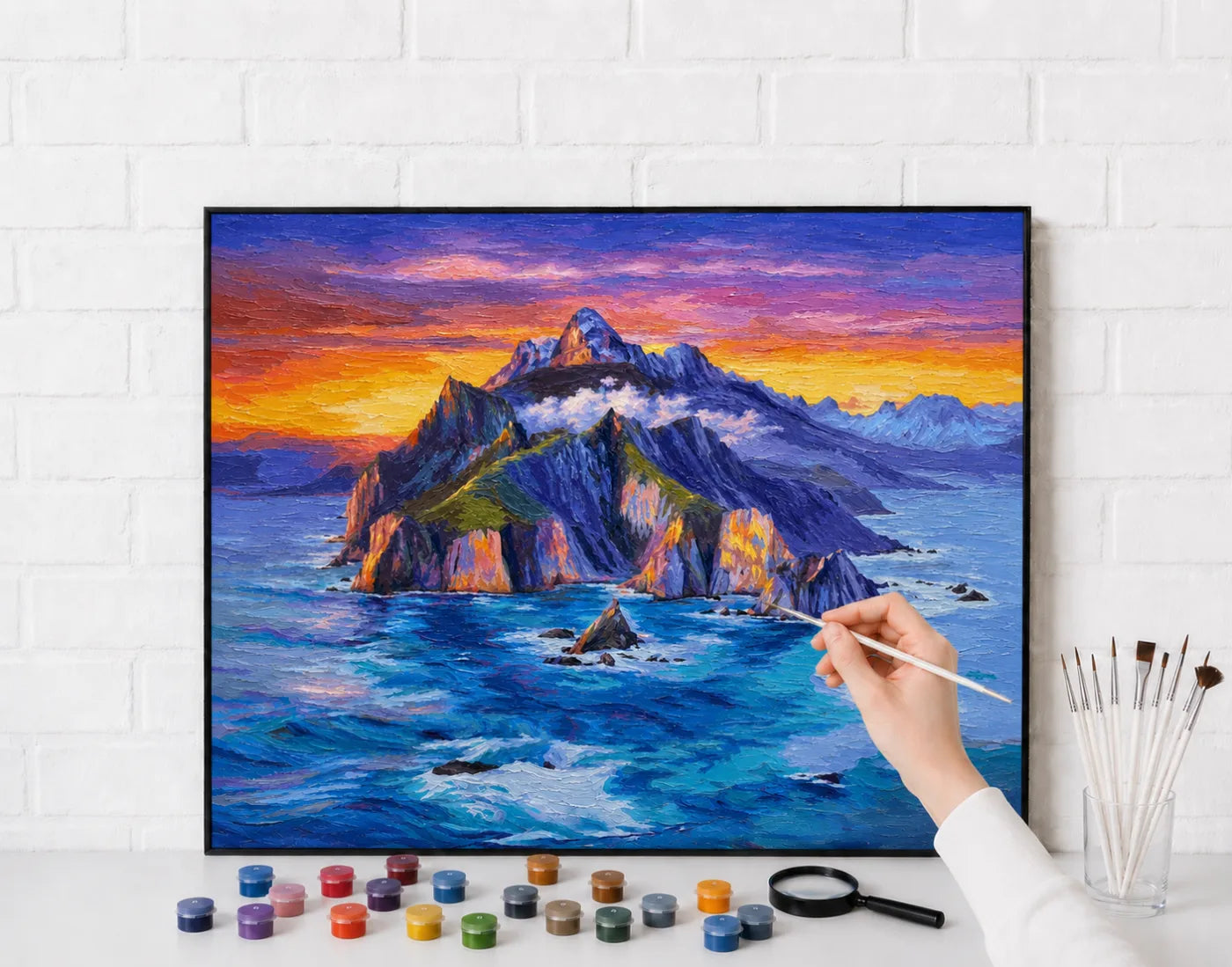 I See  — Optical Illusion Paint By Numbers Kit